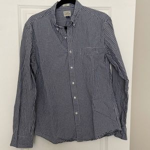 Men’s slim J-crew buttondown shirt